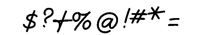 Coquito Bold Font OTHER CHARS