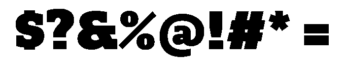 Coral Pixels Heavy Font OTHER CHARS
