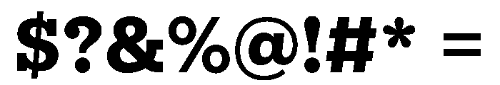 Cornpile Variable Bold Font OTHER CHARS