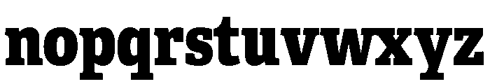 Cornpile Variable Extra Bold Font LOWERCASE