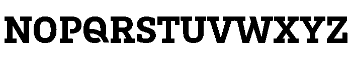 Cornpile Variable Heavy Font UPPERCASE