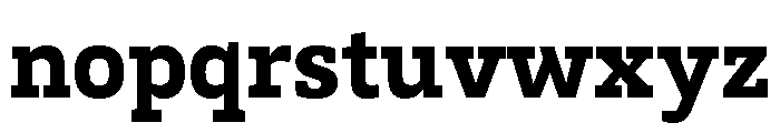Cornpile Variable Heavy Font LOWERCASE
