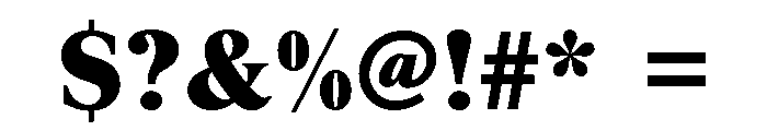 Corsario Variable Extra Bold Font OTHER CHARS