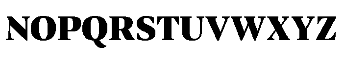 Corsario Variable Heavy Font UPPERCASE