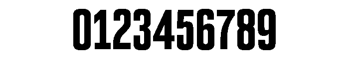 Counterpress Bold Font OTHER CHARS