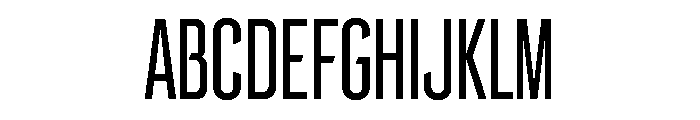 Counterpress Book Font UPPERCASE
