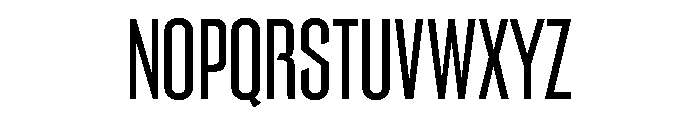Counterpress Book Font UPPERCASE