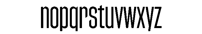 Counterpress Book Font LOWERCASE