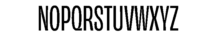 Counterpress Medium Font UPPERCASE