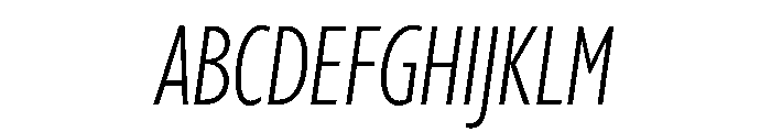 Country Blues Script Light Italic Font UPPERCASE