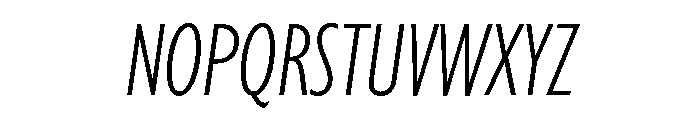 Country Blues Script Light Italic Font UPPERCASE