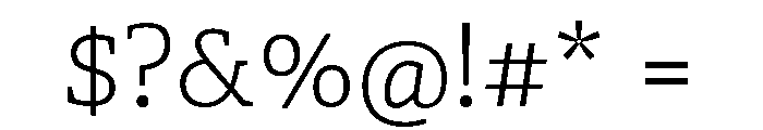 Courier New Thin Font OTHER CHARS