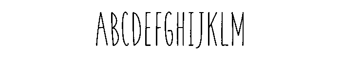 Coyote Bold Rough Font UPPERCASE