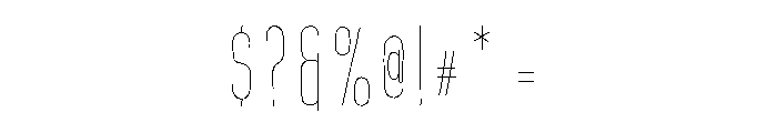 Coyote Light Font OTHER CHARS