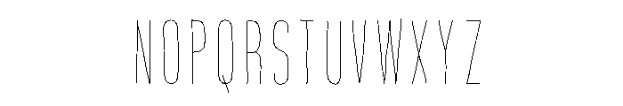 Coyote Light Font UPPERCASE