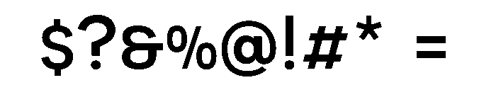 Coyote Medium Font OTHER CHARS