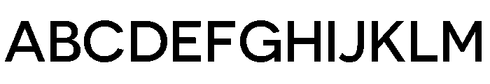 Coyote Medium Font UPPERCASE