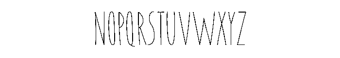 Coyote Rough Font UPPERCASE