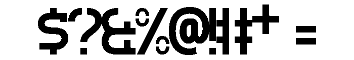 CODAXIS Regular Font OTHER CHARS