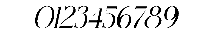 COGOFONTE Italic Font OTHER CHARS