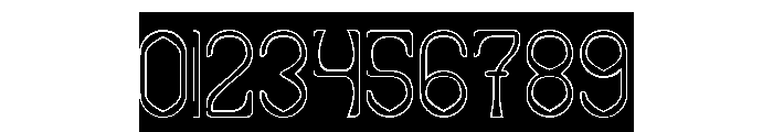 COLOR TECHNIQUES-Hollow-Inverse Font OTHER CHARS