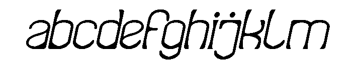 COLOR TECHNIQUES Italic FONT