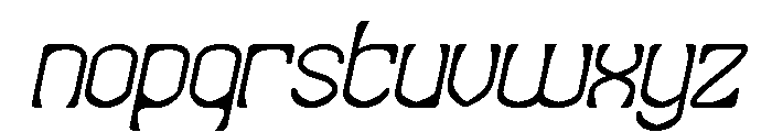 COLOR TECHNIQUES Italic Font LOWERCASE