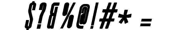 CONCRETE Italic Font OTHER CHARS
