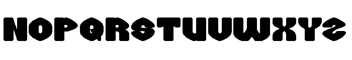 COOKIE CLUB Bold Font UPPERCASE