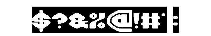 COOKIE CLUB-Inverse Font OTHER CHARS