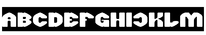 COOKIE CLUB-Inverse Font UPPERCASE