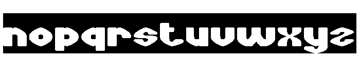 COOKIE CLUB-Inverse Font LOWERCASE