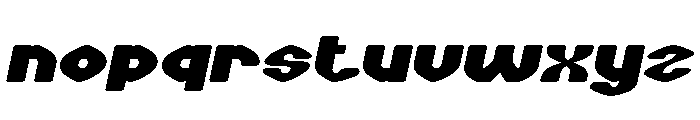COOKIE CLUB Italic Font LOWERCASE
