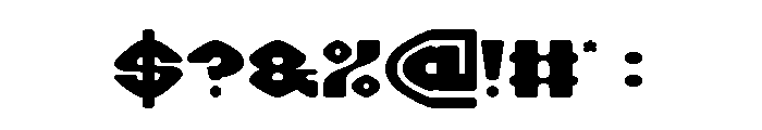 COOKIE CLUB Font OTHER CHARS