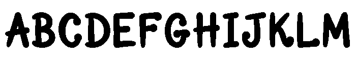 CORA Regular Font UPPERCASE