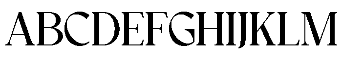 CORALIE-Regular Font UPPERCASE