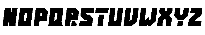 COSMO Slop Font UPPERCASE