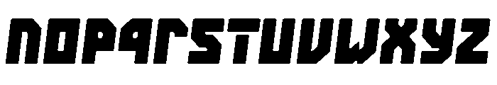 COSMO Slop Font LOWERCASE