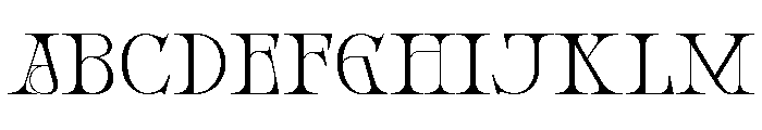 COVERCES Font UPPERCASE