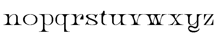 COVERCES Font LOWERCASE