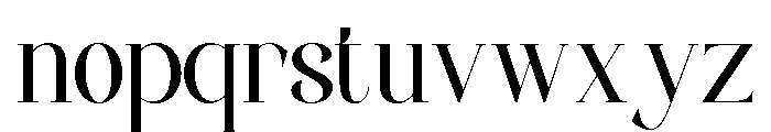 Coalissa Regular Font LOWERCASE