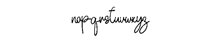 Coaskal Font LOWERCASE
