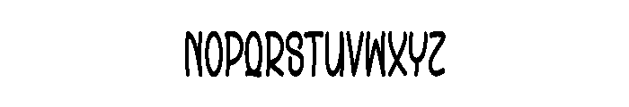 Coast Beach Font UPPERCASE