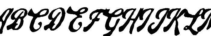 Coast Paradise Script Font UPPERCASE