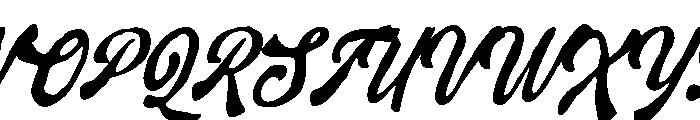 Coast Paradise Script Font UPPERCASE