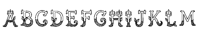 Coast Regular Font UPPERCASE