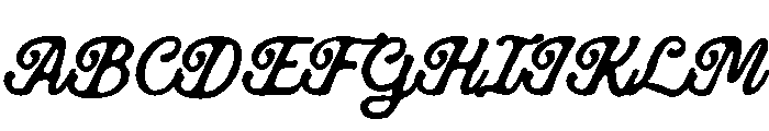 Coastal Angels Regular Font UPPERCASE