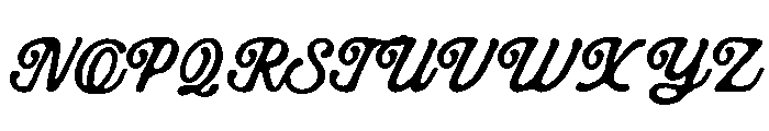 Coastal Angels Regular Font UPPERCASE