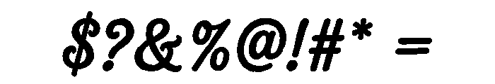 Coastal Honey Font OTHER CHARS