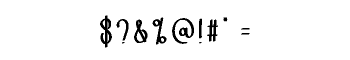 Coastal Star Font OTHER CHARS